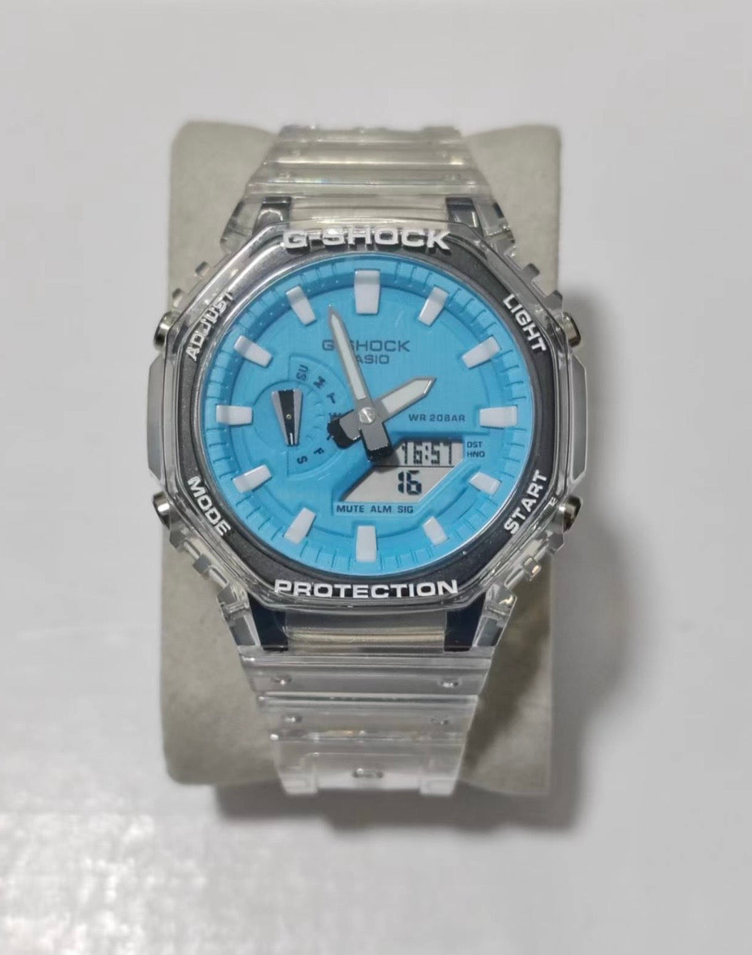 G-Shock | Bleu et Transparent