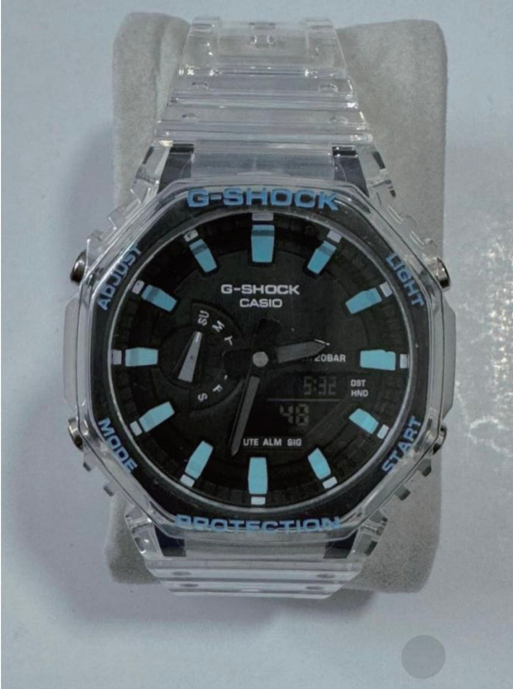 G-Shock | Bleu et Transparent